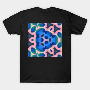 Colorful Peacock Kaleidoscope T-Shirt